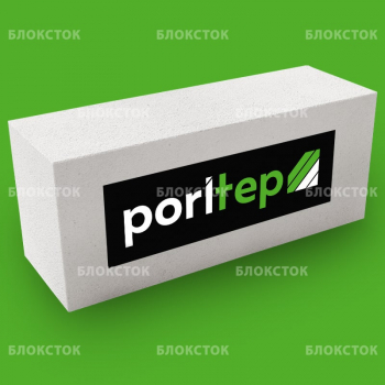 Газобетонные стеновые блоки Poritep Коломна 625х200х300, D600