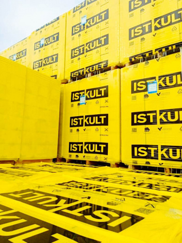 Газобетонные блоки Istkult Егорьевск D600 625х250х200 стеновые